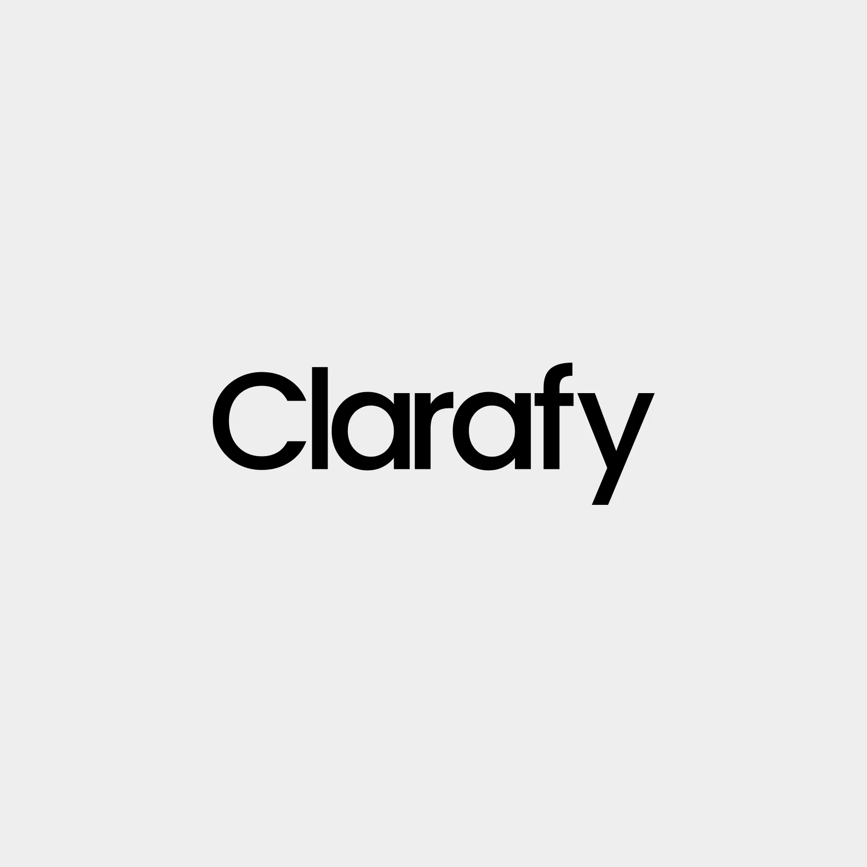 Clarafy wordmark