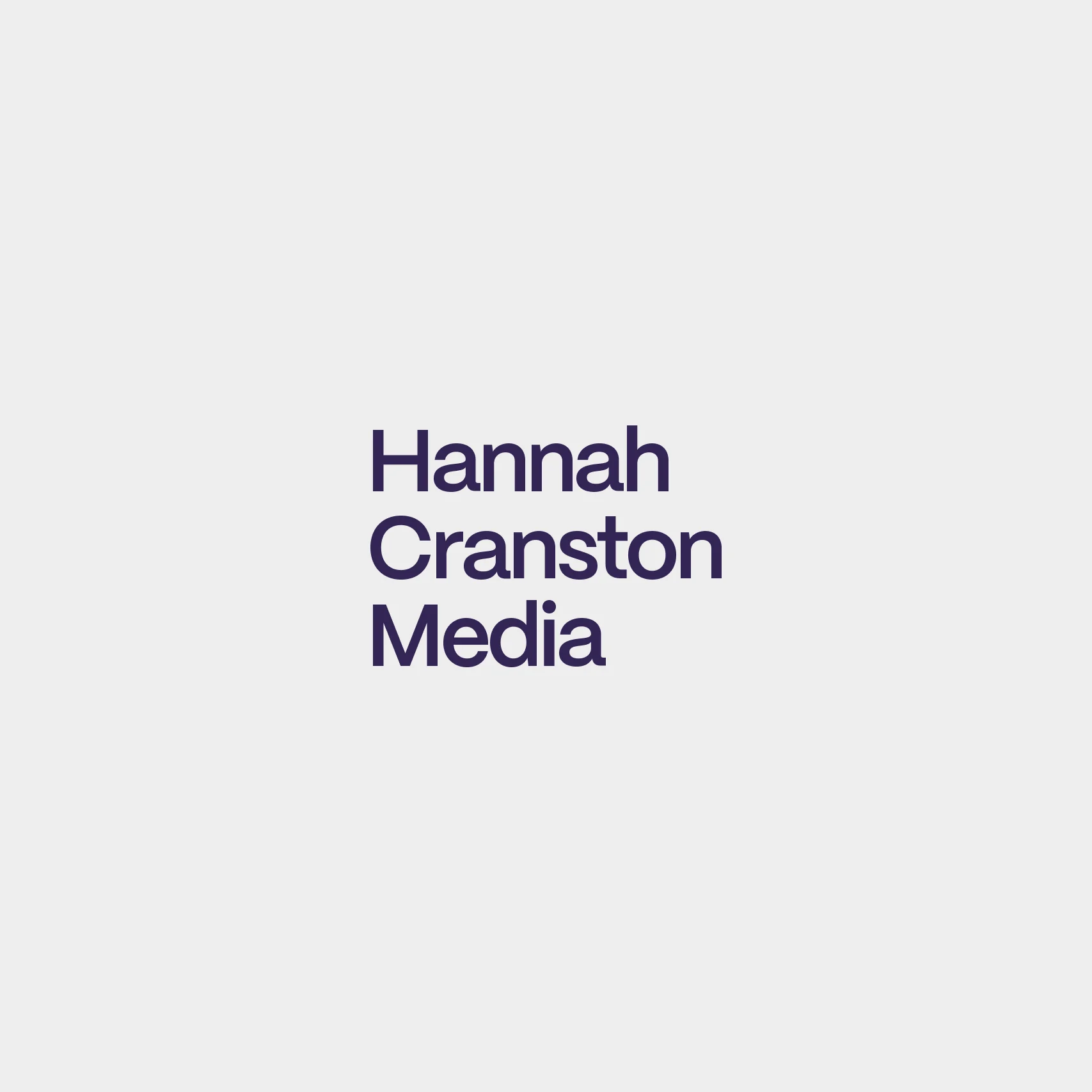 Hannah Cranston Media wordmark