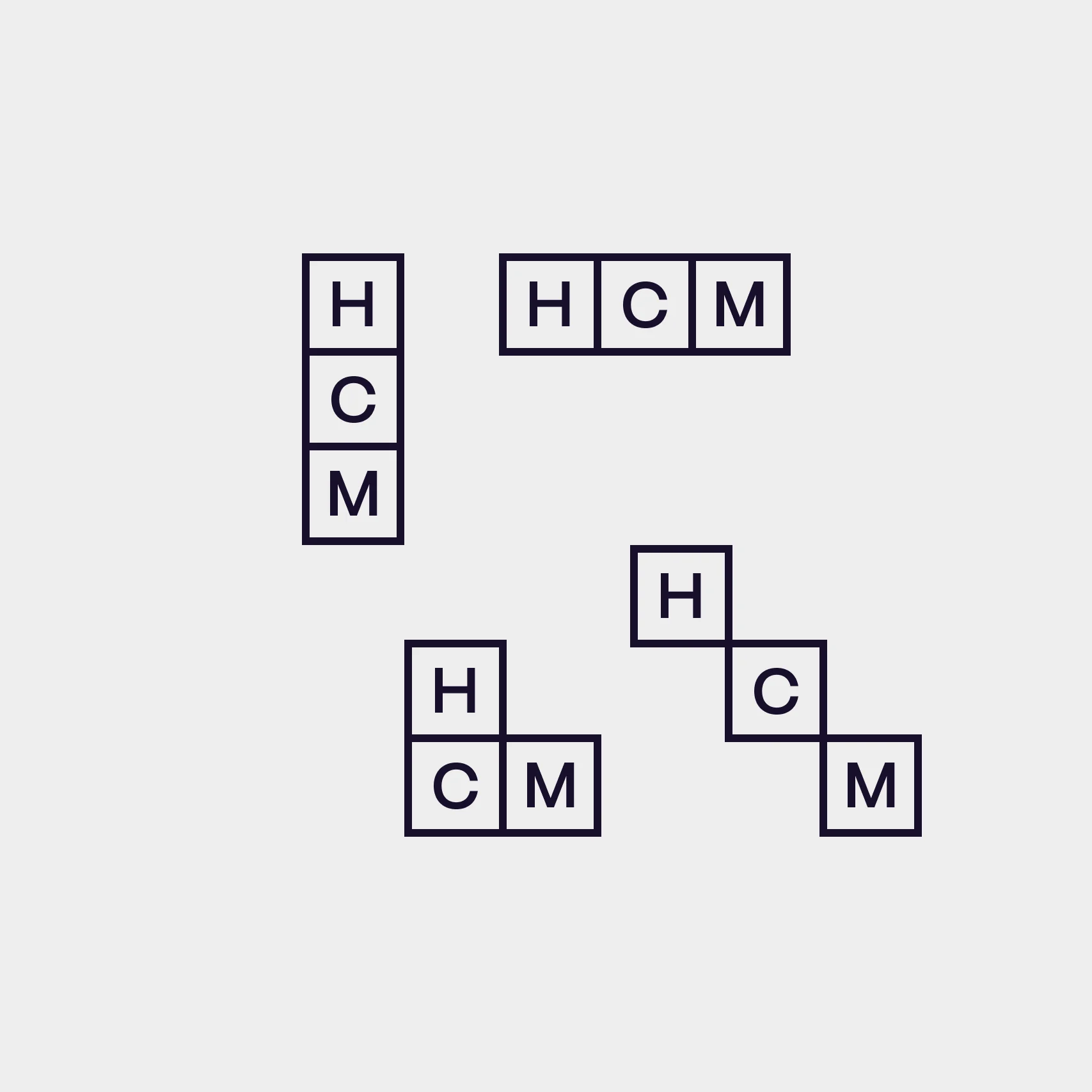 Modular HCM identity studies
