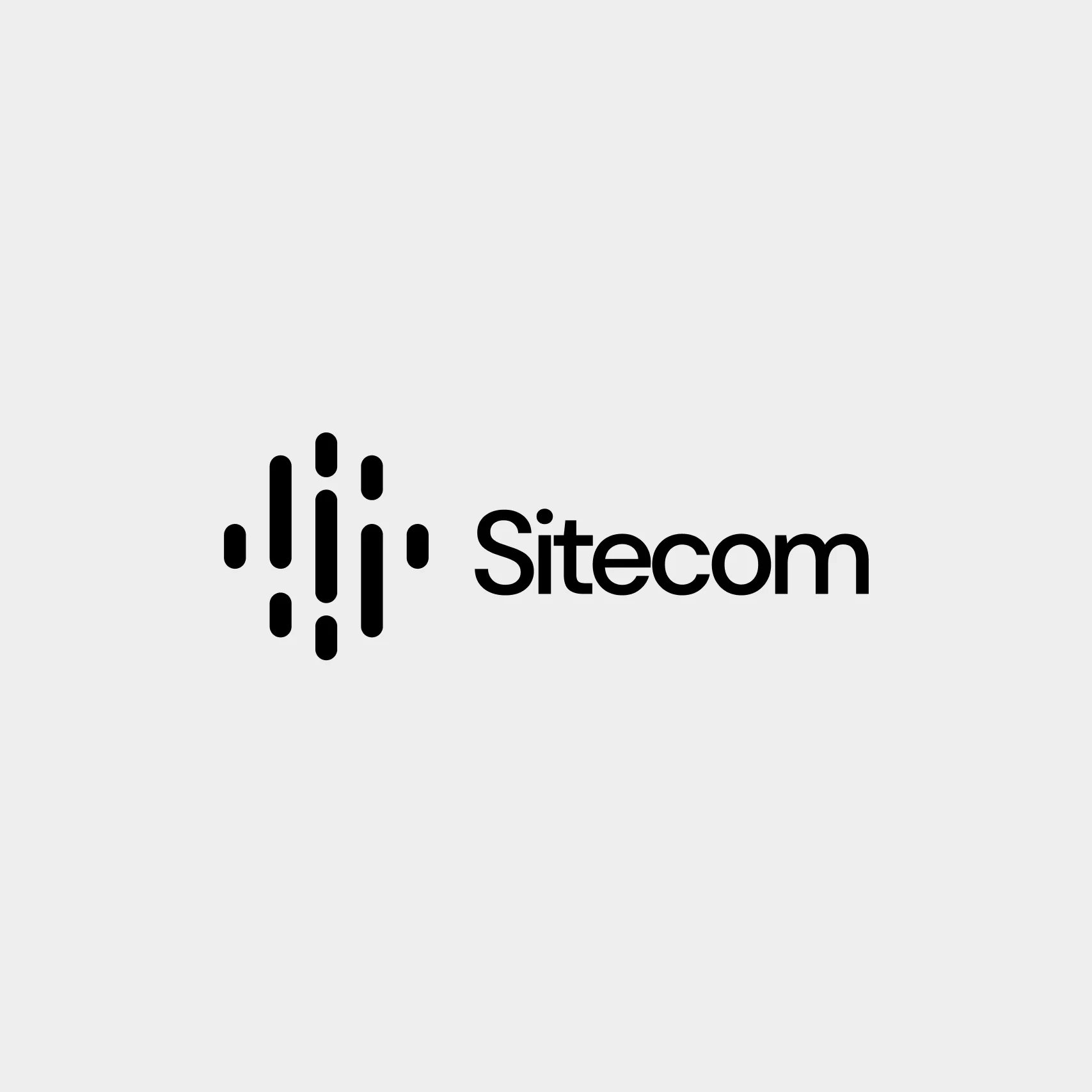 Sitecom symbol and wordmark