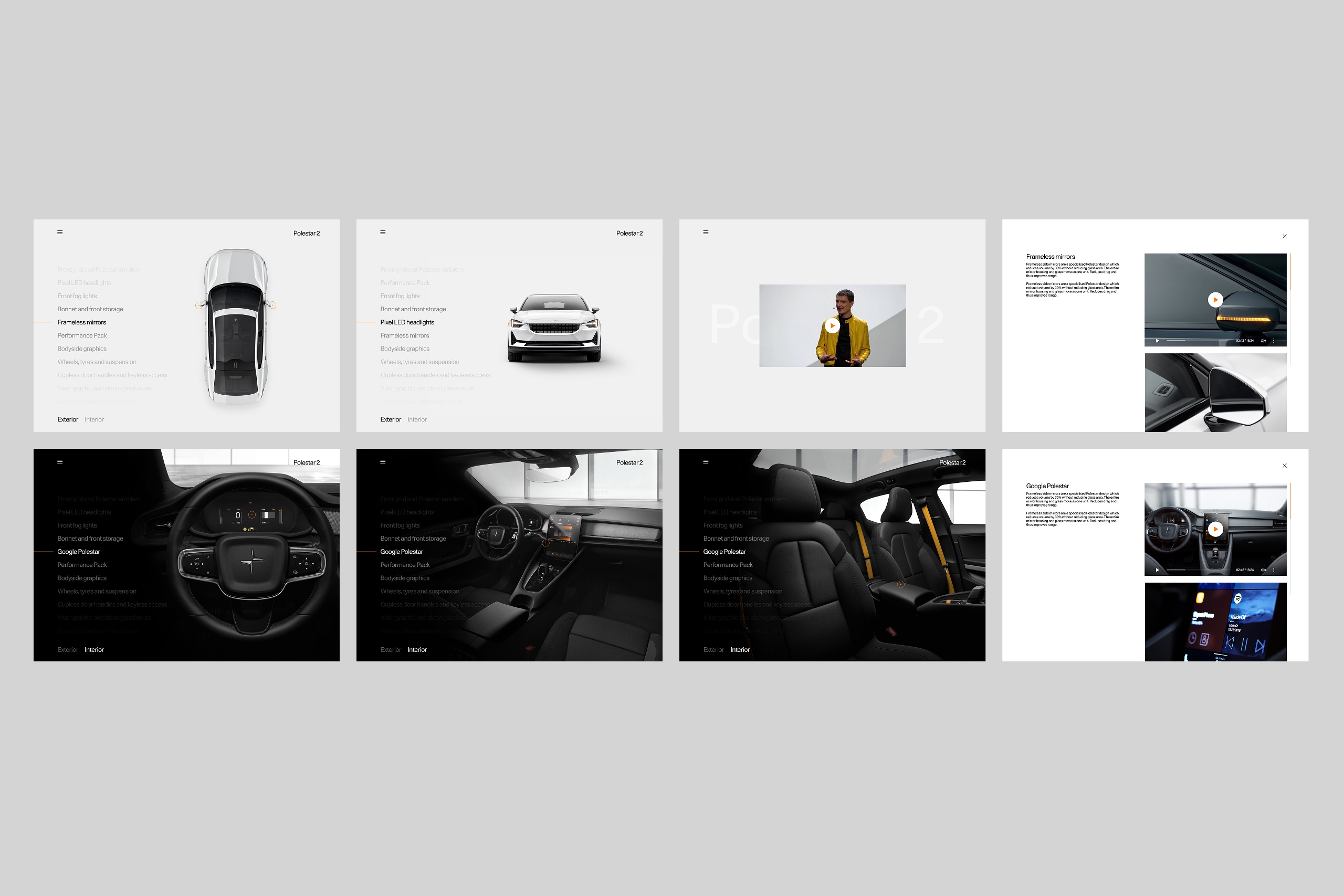 Interaction studies for vehicle features and digital content