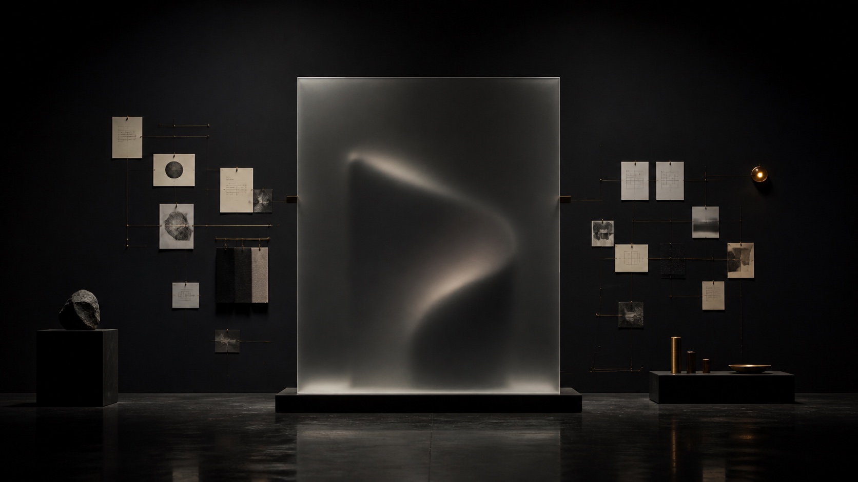 Evidence around an idea that remains concealed